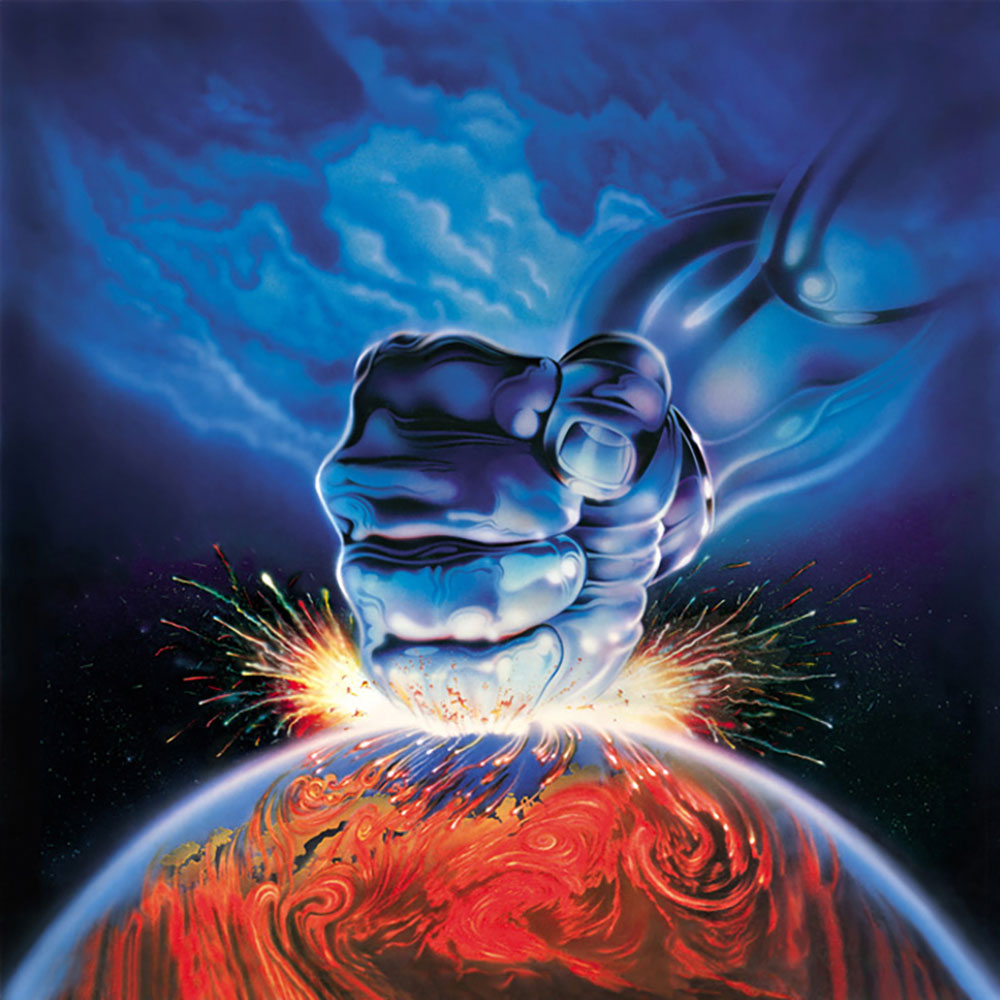 portada de un disco de Judas Priest - retratoregalo.es