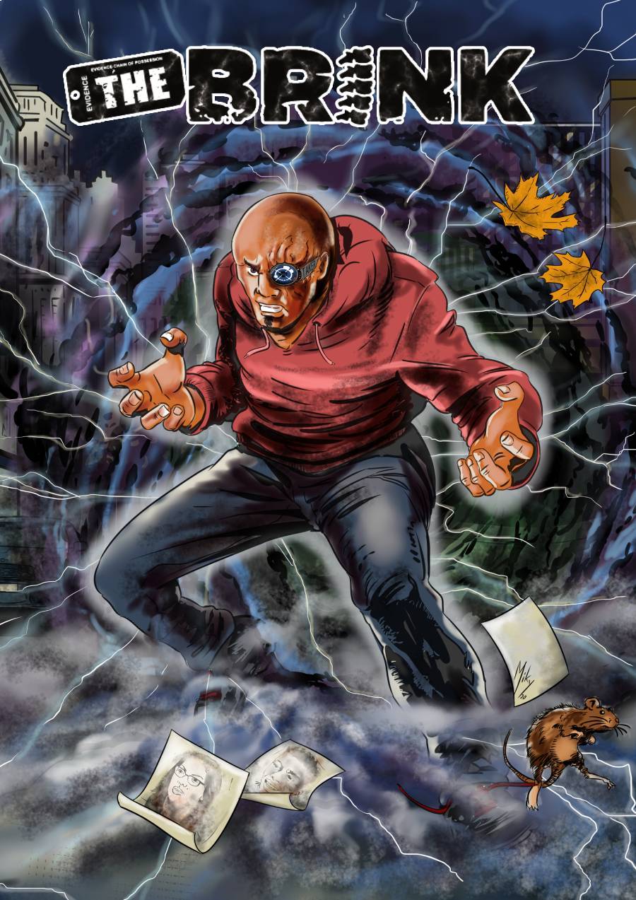 <p>THE BRINK #4: Momentos en el tiempo</p>
<p>Guión: Steven Sweeney</p>
<p>Dibujo: Miky Ruizma </p>
Beckett se encuentra cara a cara con Lady Midday mientras Taker busca el momento en el que todo salió mal.