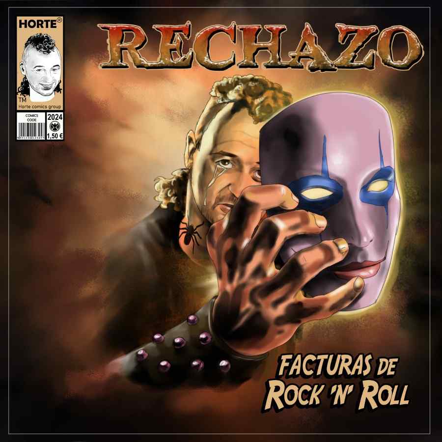 portada CD RECHAZO facturas de rock and roll