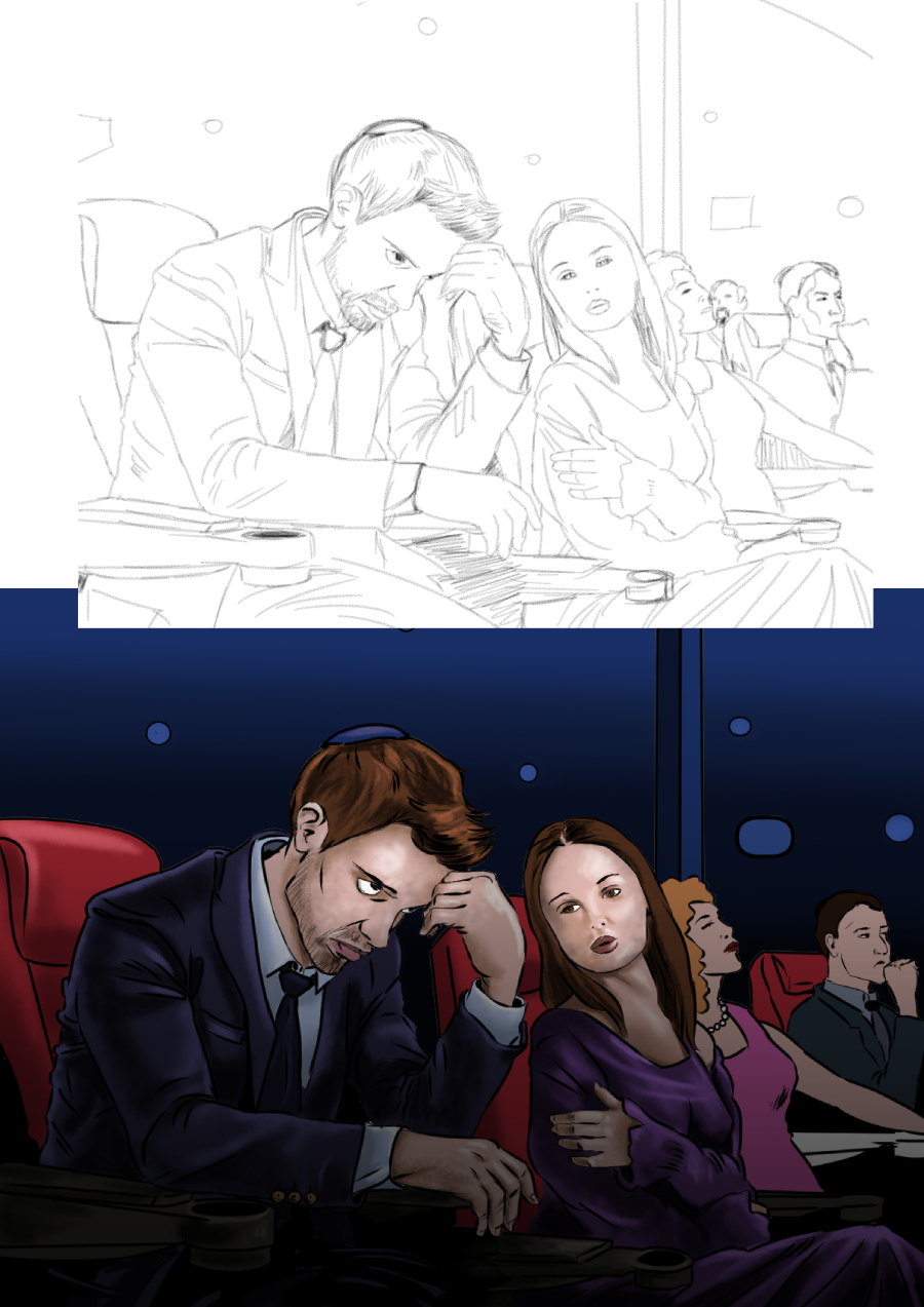 Detalle 1 una nueva y poderosa novela gráfica. Se llama 