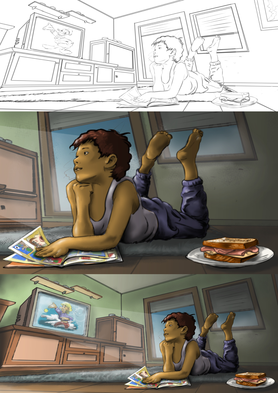 Detalle 2 una nueva y poderosa novela gráfica. Se llama 