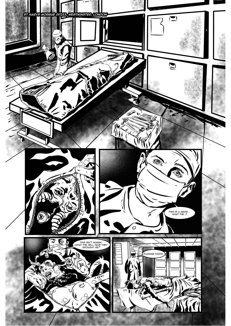Detalle 4 <p>THE BRINK #5: Cayendo a pedazos</p>
<p>Guión: Steven Sweeney</p>
<p>Dibujo: Miky Ruizma</p>
Lady Midday regresa mientras el Superintendente King pierde la trama.